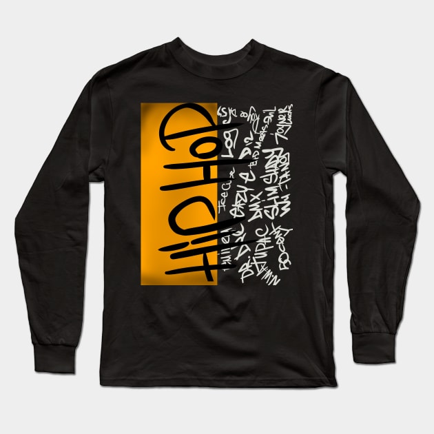 HIP HOP tag Long Sleeve T-Shirt by yera